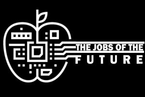 jobs of the future logo white